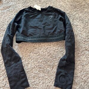 Gymshark cropped long sleeve